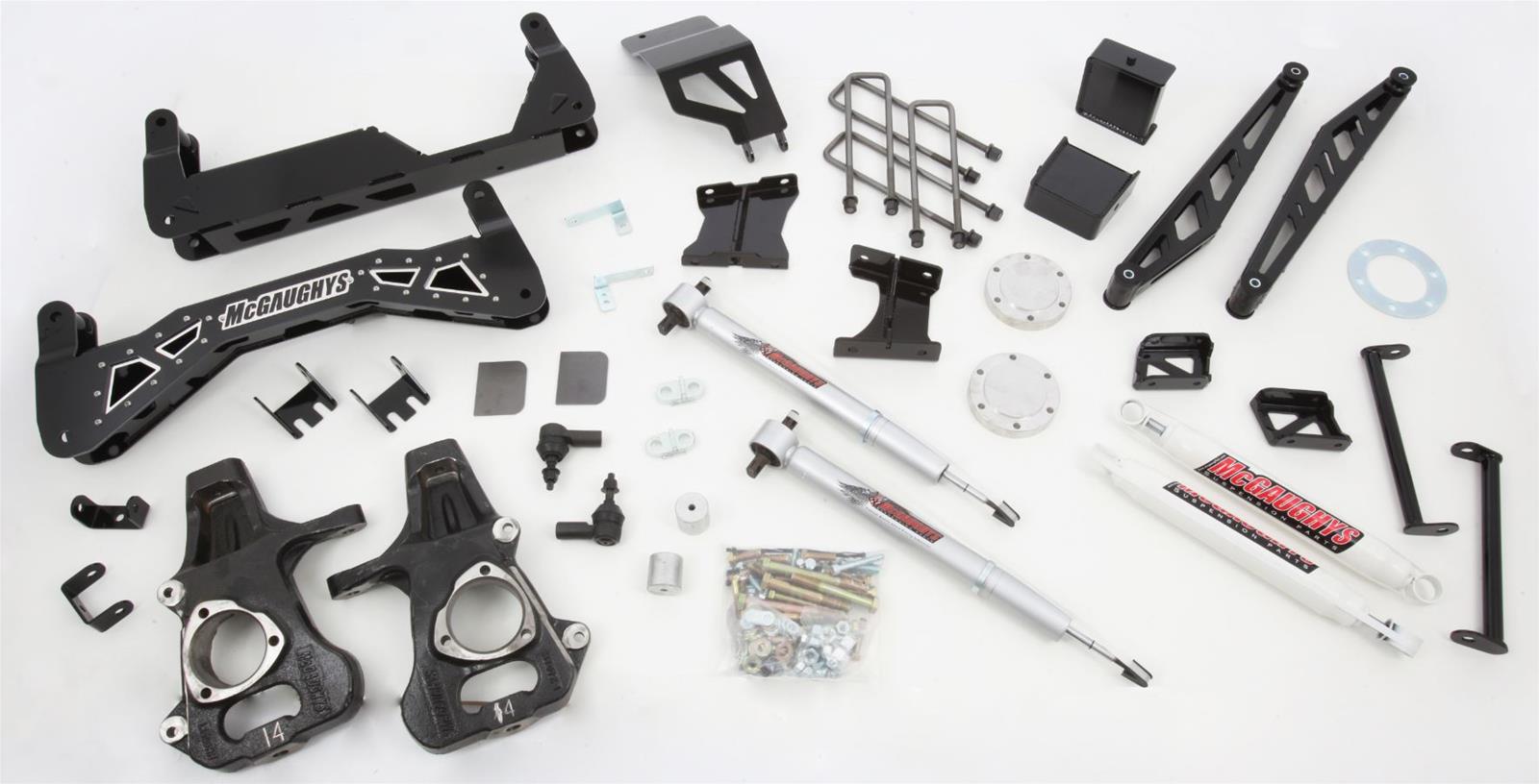McGaughy's Black SS Suspension Lift Kits 50778